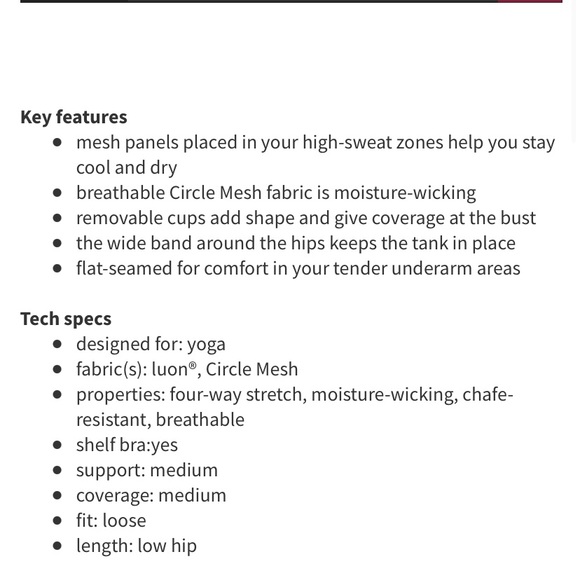 Lululemon No Limits Bra & Tank - Picture 6 of 13